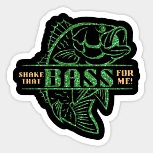 Shake that Bass for Me! Sticker